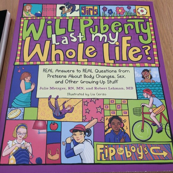 The Period Book and Will Puberty Last My Whole Life Books - Set of TWO (2) Books - Picture 3 of 8